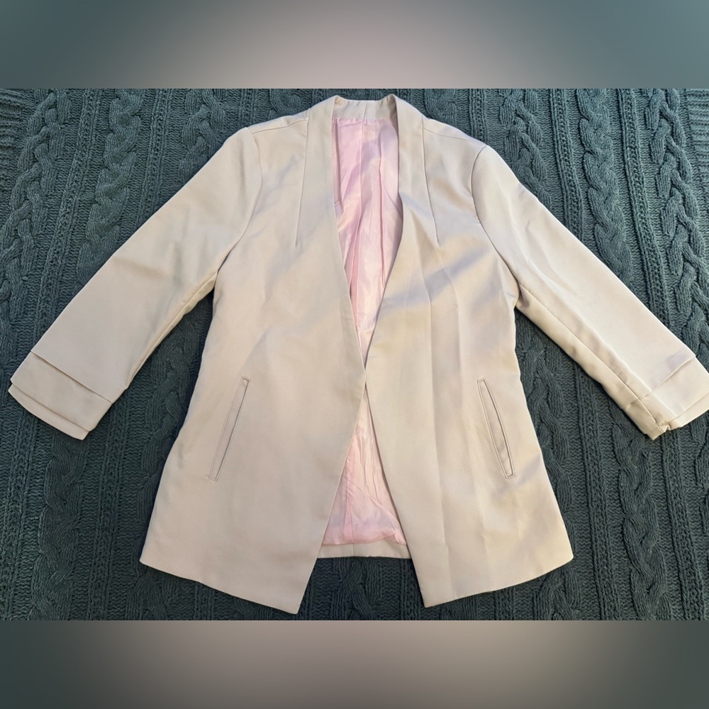 Chic Pink Blazer (Women's Medium)